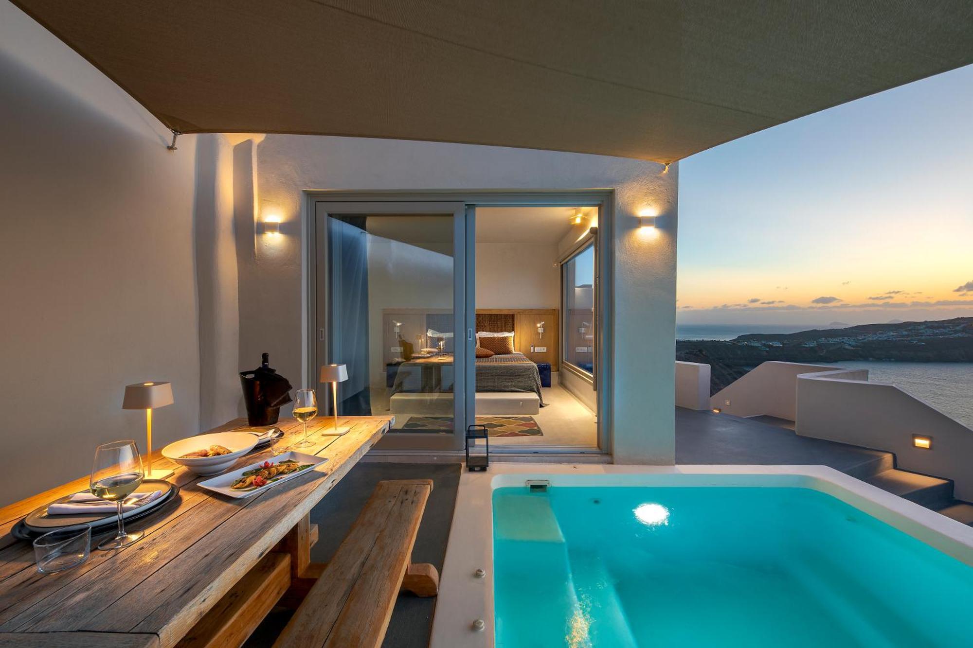 Aparthotel Grand View - Megalochori  Exteriér fotografie