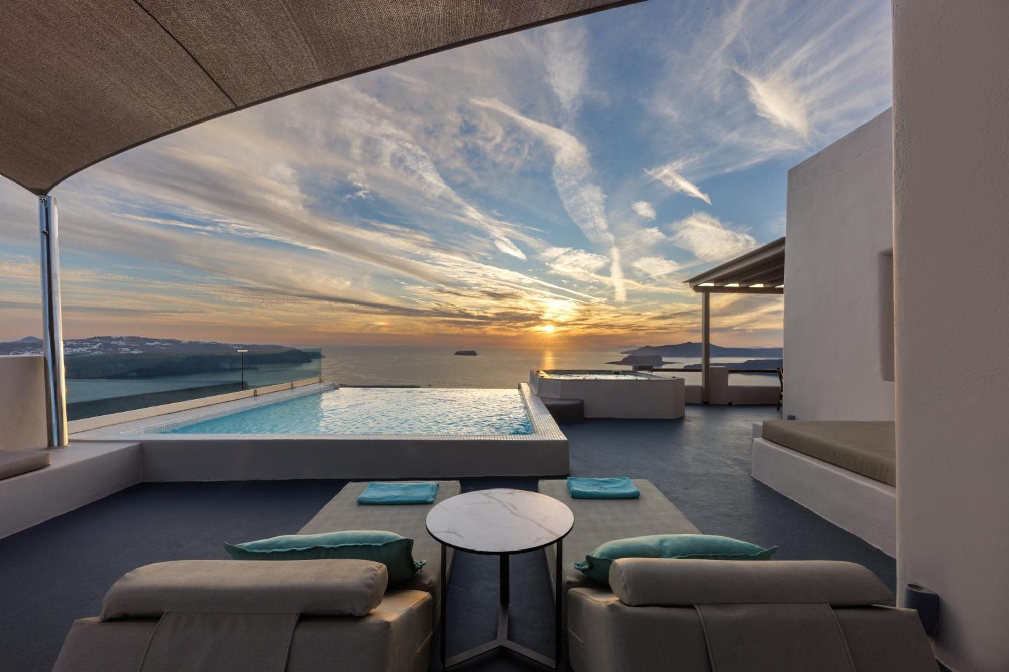 Aparthotel Grand View - Megalochori  Exteriér fotografie